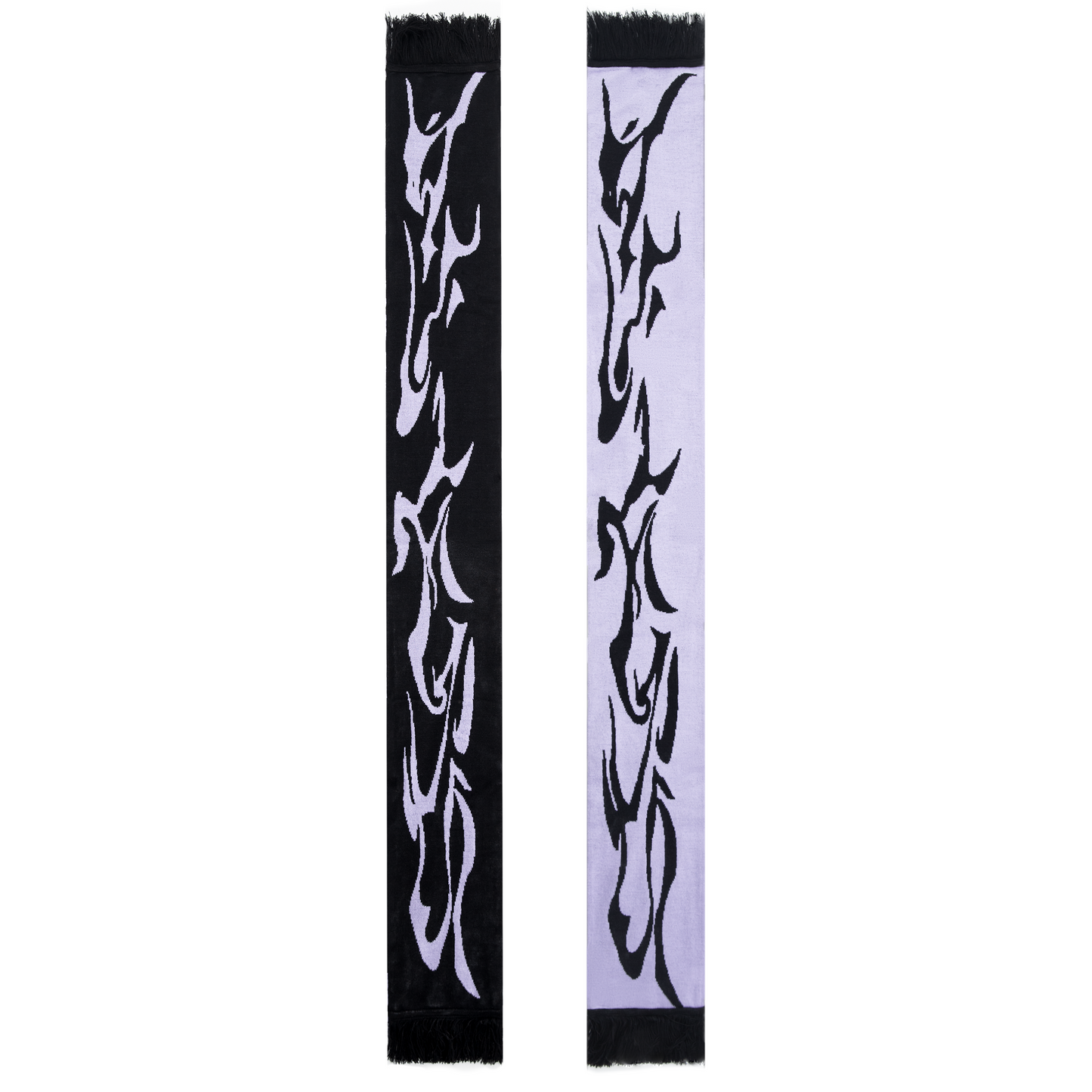 DISIDERS BLACK AND PURPLE SCARF