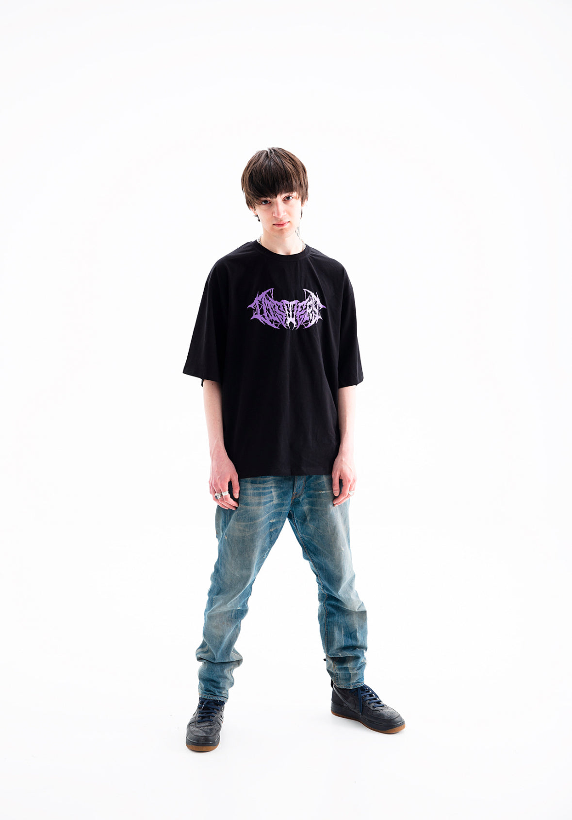 PURPLE LOGO T-SHIRT