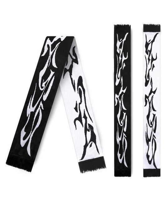 DISIDERS BLACK AND WHITE SCARF