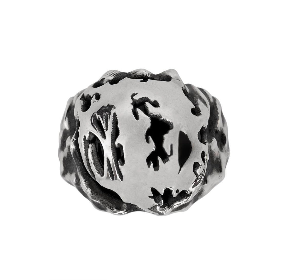 SHADOW SILVER RING