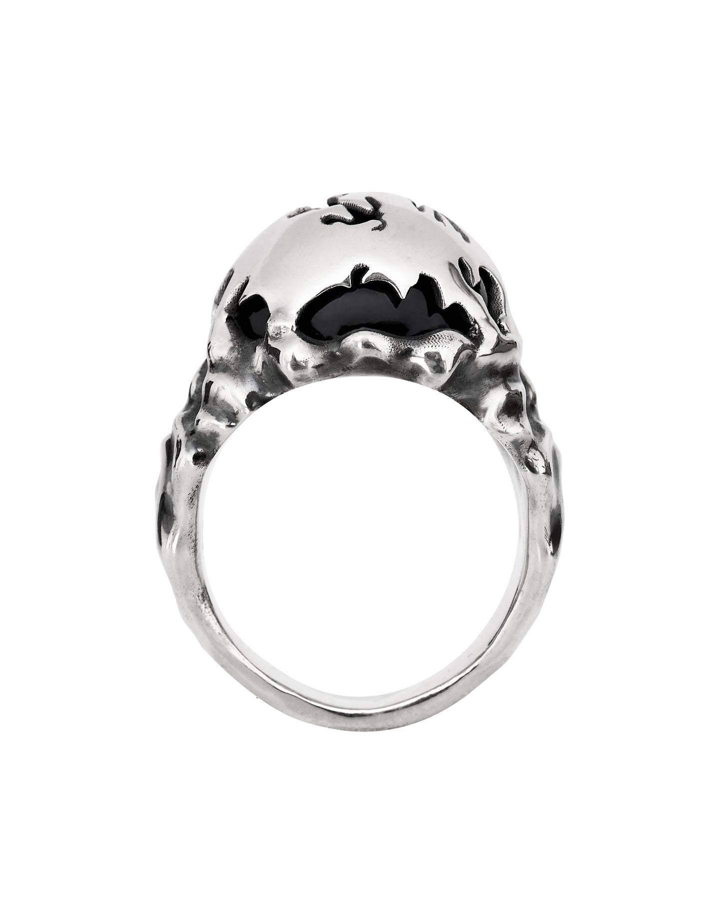 SHADOW SILVER RING